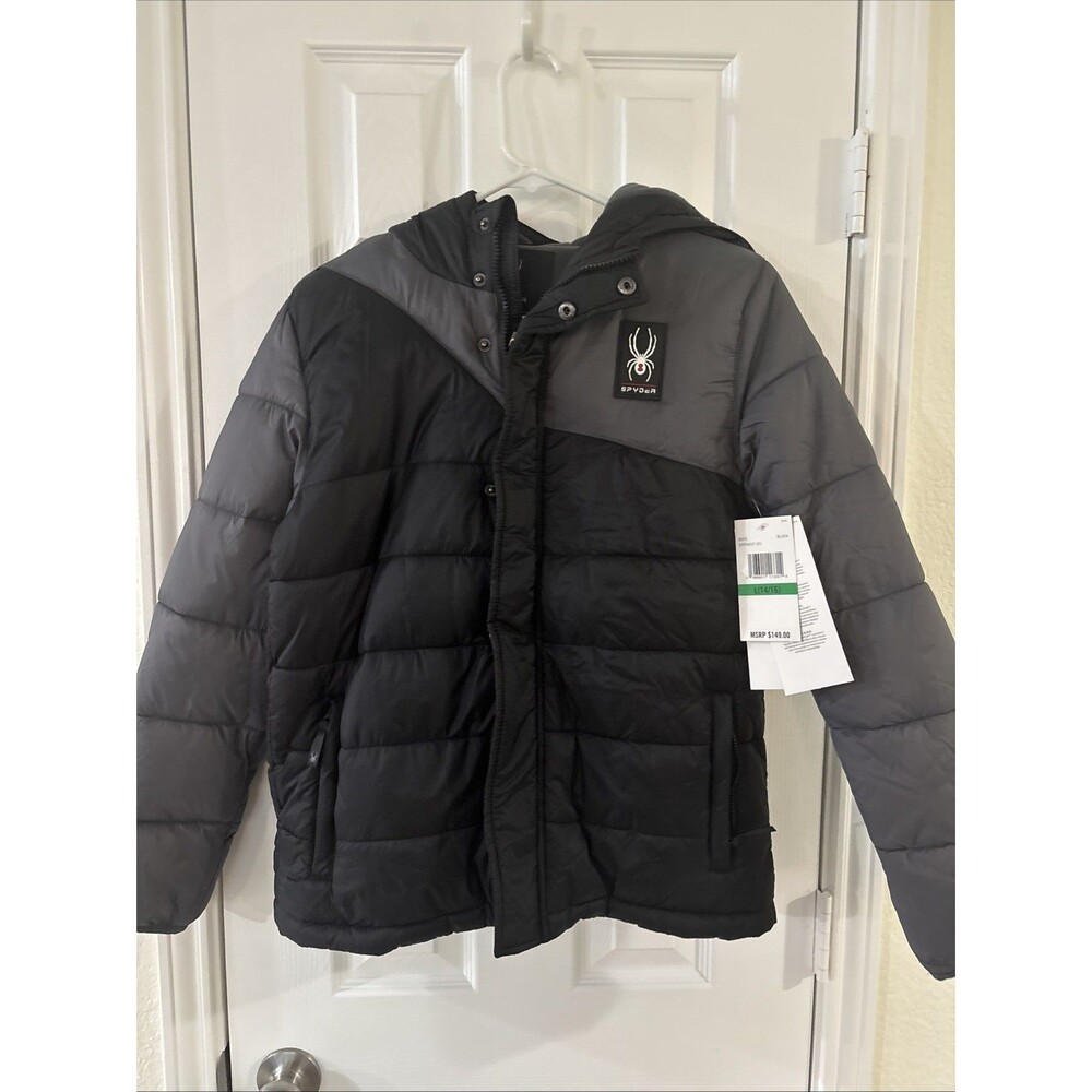 Spyder Boy's Circuit Puffer Jacket Size L (14/16 Boys) NWT